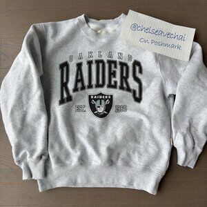 Vintage Oakland Raiders Football Sweatshirt Retro NFL Oakland Raiders Shirt tee